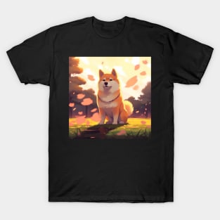 Dreamy Shiba Inu T-Shirt